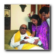 Sarath Kumar couple with DMK President